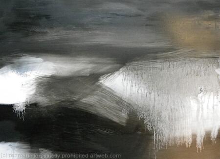 Abstraction in Monochrome 'Light in the Darkness #10