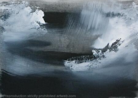 Abstraction in Monochrome study 25