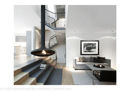 Abstraction in Monochrome 'Light in the Darkness #10