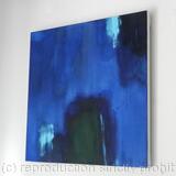 Cobalt Blue with Black & Turquoise