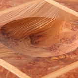 Pythagoras Burr Elm Bowl Detail