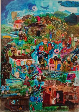 Trespass - box framed 