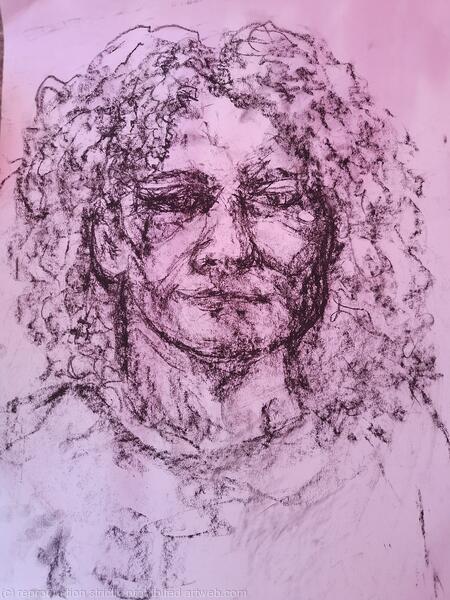 Untitled in charcoal 