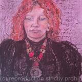 Red Hair Black Dress