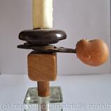 Spinning in a cold hard world, armless ,  legless and lost her bottle 