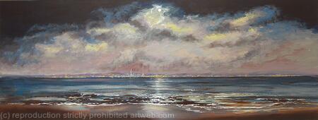 Moonlight over Portsmouth