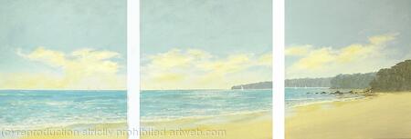 Distant Sails Triptych