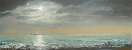 The Solent by Moonlight