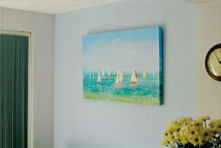 Water and Sails in situ 