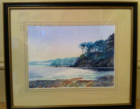 watercolour seascape commission