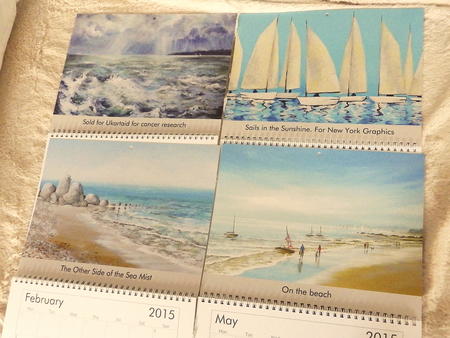 SandraFrancisPaintings Calendar 2015