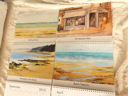 2015 calendar Sandra Francis Paintings