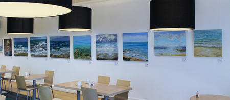 Paintings in the exhibition in situ