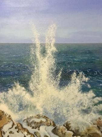 Sea Spray on the Rocks 