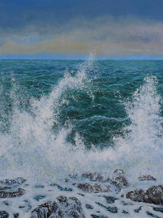 Stormy Sea Spray
