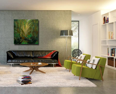 Jungle Memory in  room