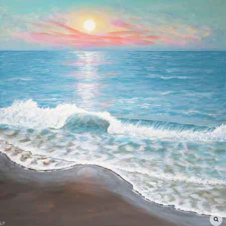 The Sea at Sunrise 