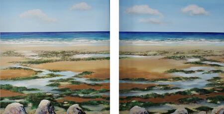 Beyond the Rocks Diptych 