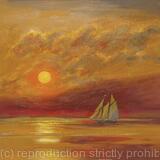 Golden Galleon Sunset