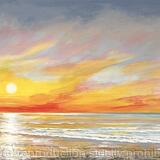 Seaview to Ryde at sunset