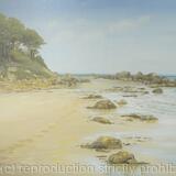 Footprints in the Sand.Priory Bay 