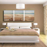 Far Out Triptych in room