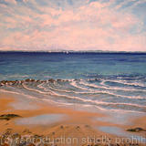 Distant Sails Across the Solent