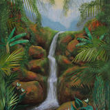 Jungle Waterfall Memory