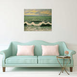 White waves across the Solent 