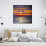 Sunsetoverthe Sea in aroom 