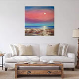 Pink Moonlight in room 