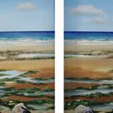 Beyond the Rocks Diptych 