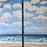 Sea Glimpses Diptych
