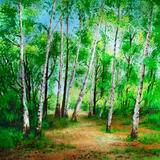 Light Through the Trees 