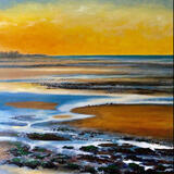 Early Sunset Beach Vista 