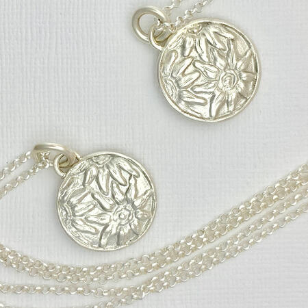 Edelweiss Round Pendant