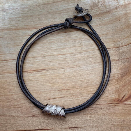 Bronze Leaf Adjustable Cuff