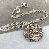 'Strawberry Thief' Bird Pendant