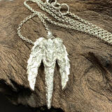 Contemporary Angel Silver Pendant
