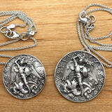 SOLD. Smaller Archangel Michael Pendant