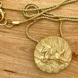 Pegasus Gold Vermeil Pendant