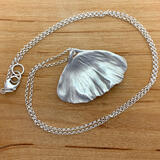 Reversible Peony Petal Pendant