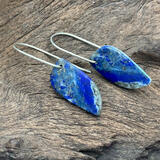 Silver Lapis Lazuli Earrings