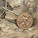 Bronze Archangel Michael Pendant