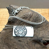 SOLD. Solar System Space Pendant