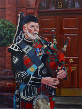Pipe Major Ian King