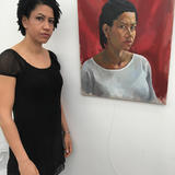 Unveiling of self portrait