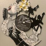 BILLIE HOLIDAY IN BLACK AND WHITE  REPURPOSED VINYL LP RECORD ALBUM ARTWORK COMPLETED 2018