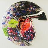 Drinkin' Wine - Repurposed Vinyl LP Record Album  - Year Completed 2019