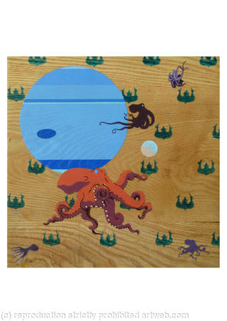 Pop Neptune A4 print